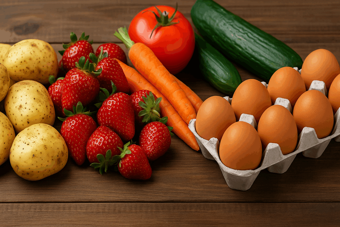 Картошки не ждите, а вот яйца должны подешеветь – если всё пойдёт по плану овощи под контролем МАРТ