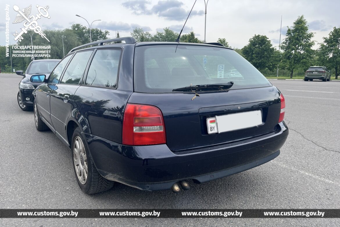 задержанная ауди