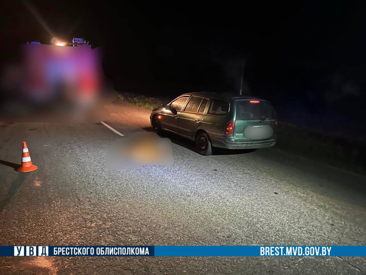 Под Телеханами водитель переехал лежащего человека ДТП в Ивацевичском районе