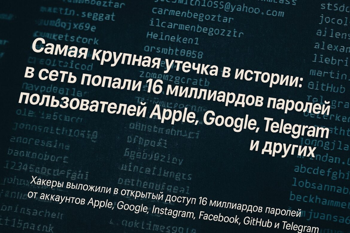 утечка паролей