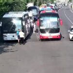 Автобусы на границе в Бресте