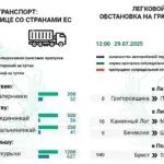 Инфографика с данными на 29 июля 2025 года