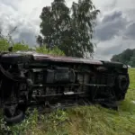 Маршрутка перевернулась в Ивановском районе