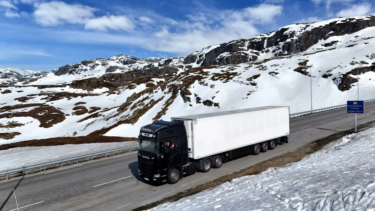 Фёдор на фуре в Скандинавии