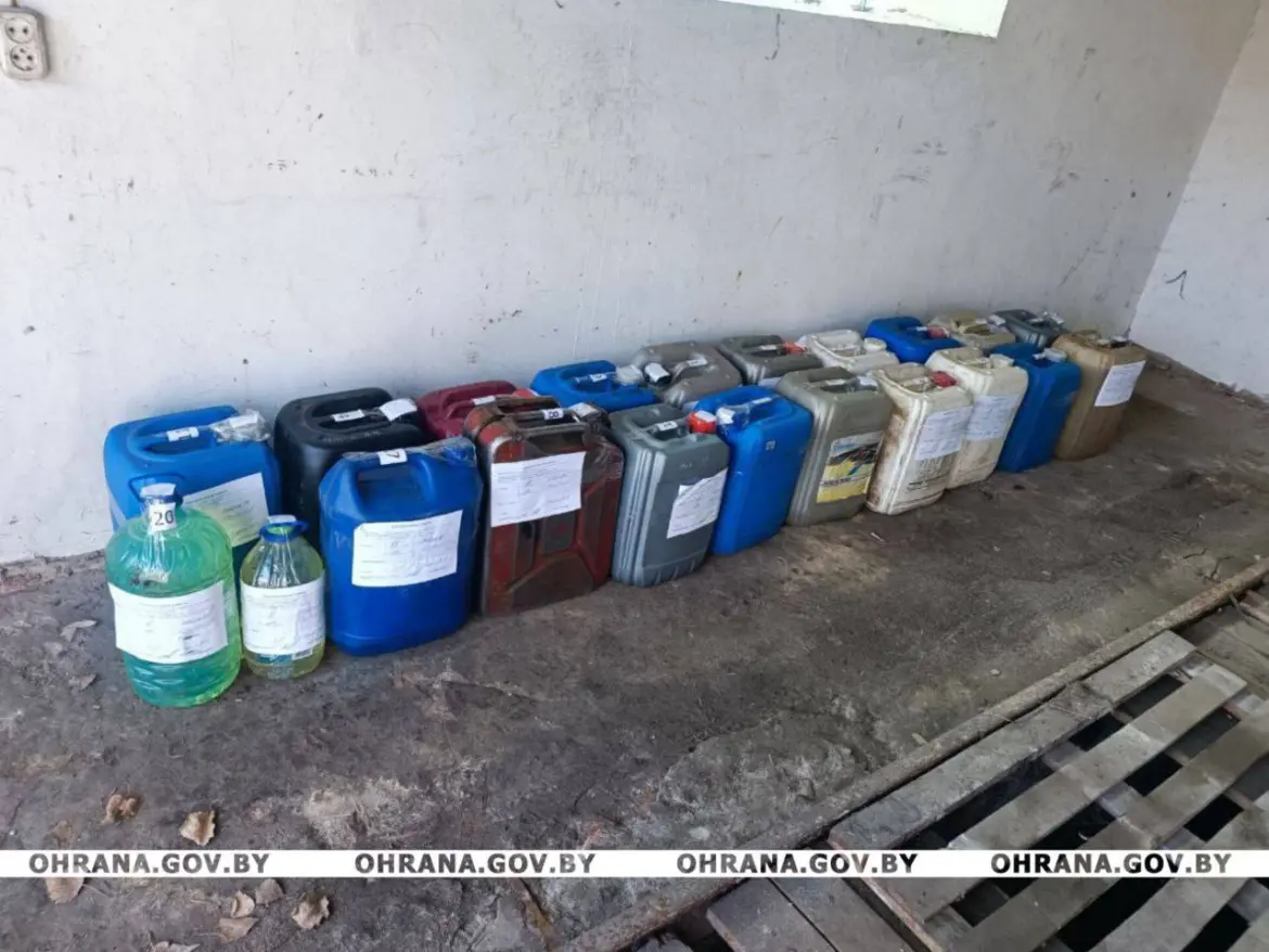 Топливо в гараже