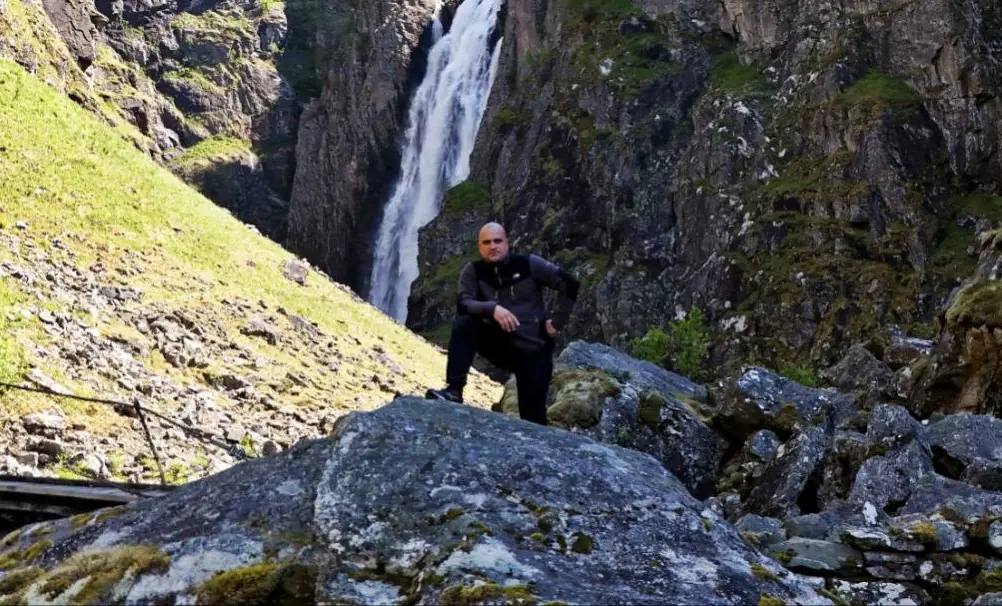 Фёдор в горах Скандинавии