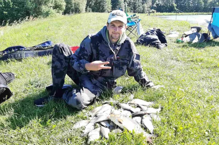 Брестский рыбак рассказал, что ловит, не озираясь на суеверия Рыбак Артём Волосюк