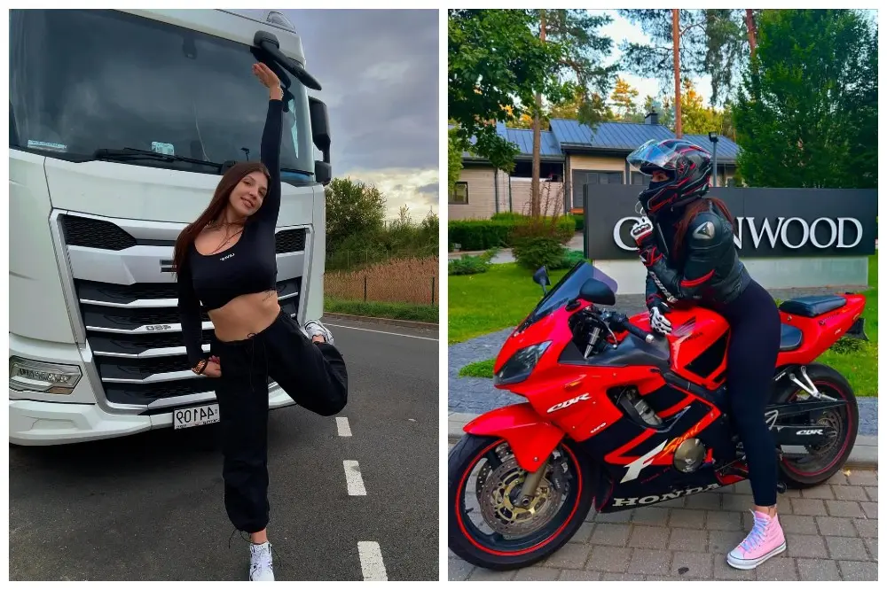«Как будто ездила сто лет»: брестская байкерша пересела на фуру Байкерша села за фуру