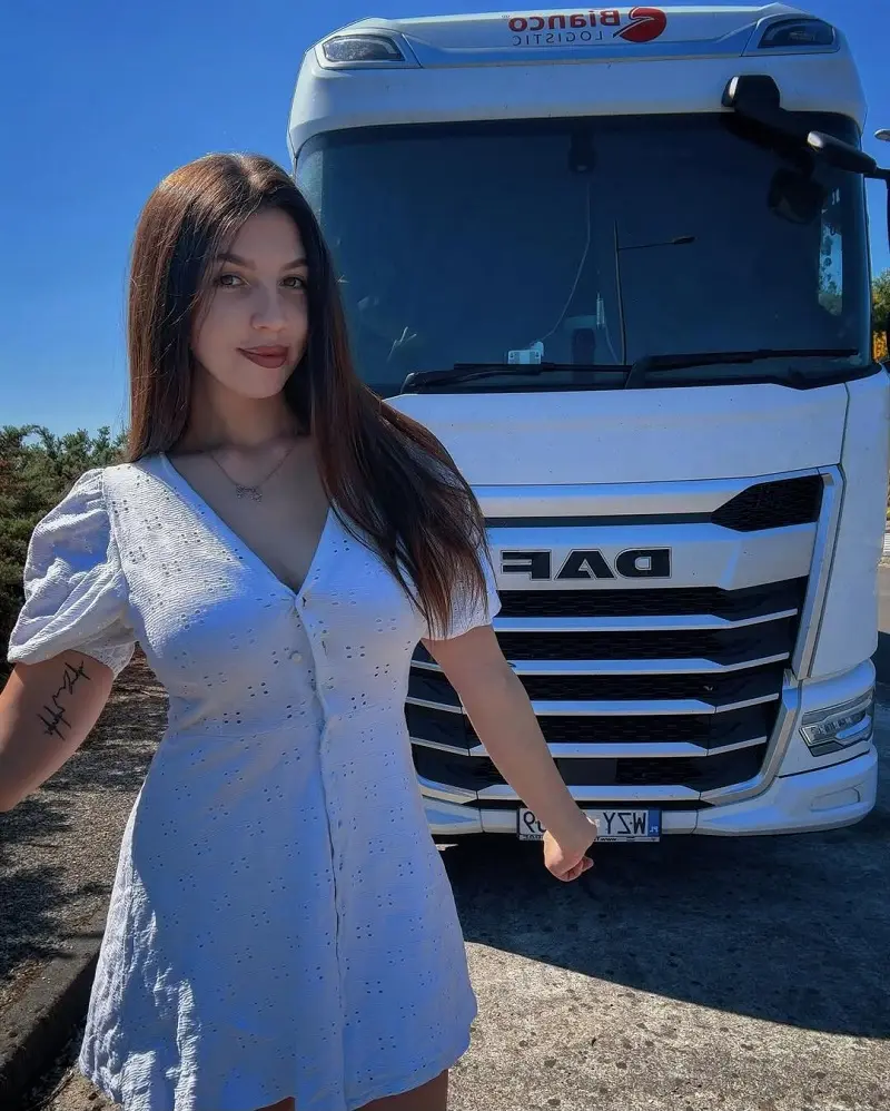 Дальнобойщица Наталья Колтуневич