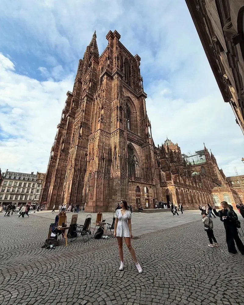 Наталья в Страсбурге во Франции