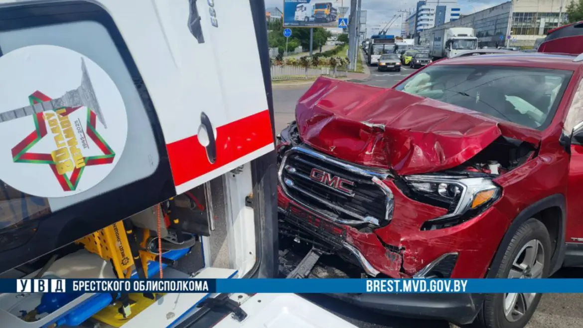 ДТП со скорой в Бресте