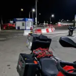 Мотоцикл на границе