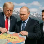 Трамп и Путин на Аляске