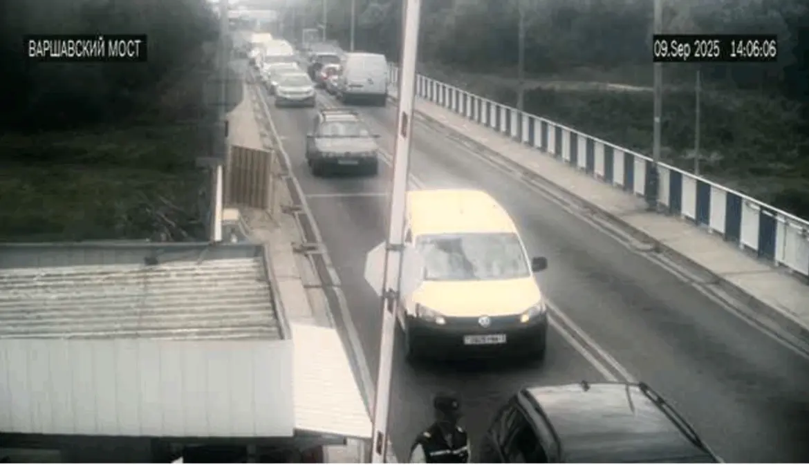 граница Варшавский мост