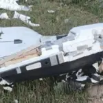 Сейчас место падения дрона