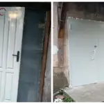 Установили дверь