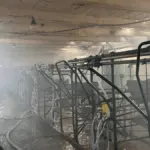 пожар на ферме