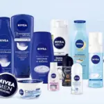 Ассортимент «Nivea» на столе