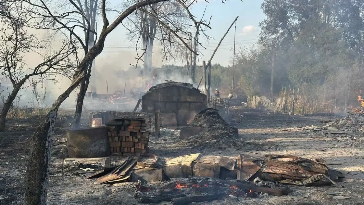 Пожар в Ивановском районе