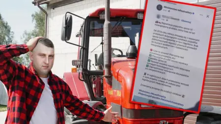 Польский фермер купил трактор МТЗ