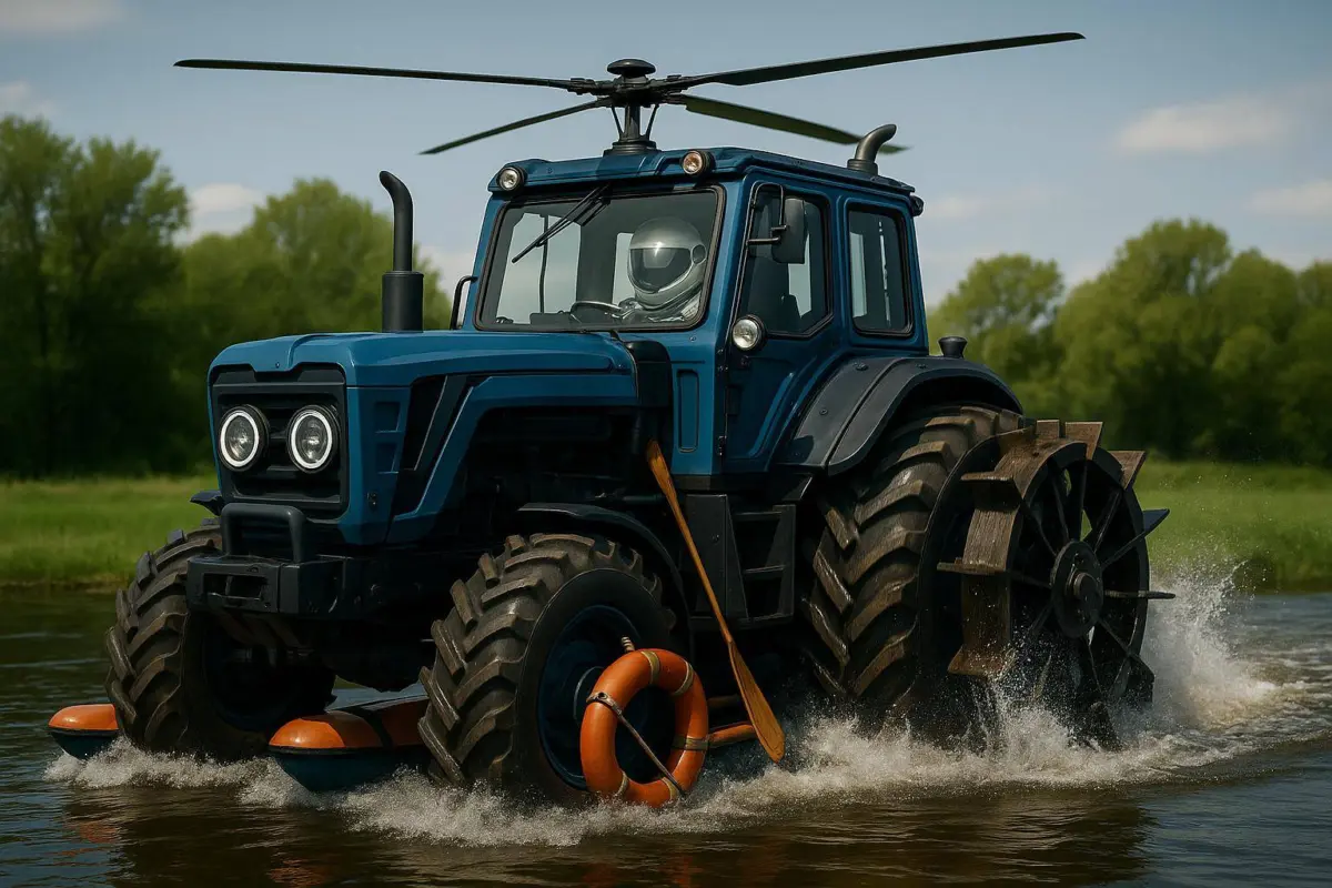 Синий трактор кефир- дизель