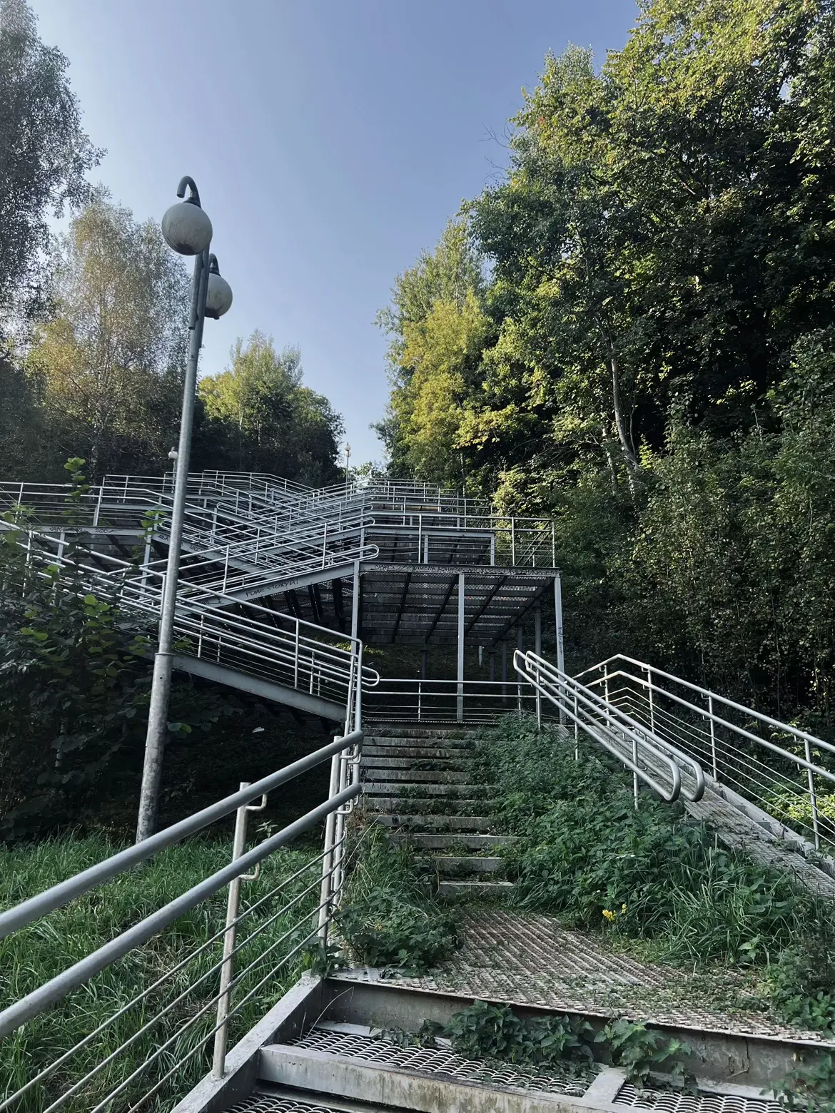 Лестница на Советской в Мозыре