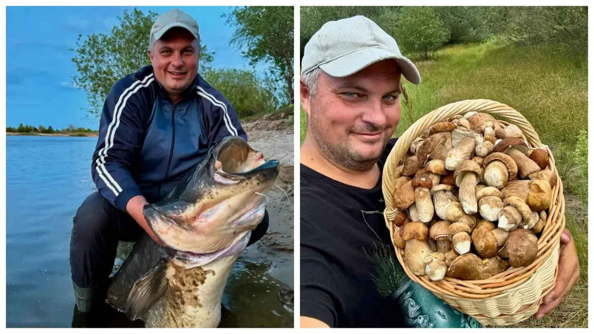 Владимир Кашевич грибник и рыбак