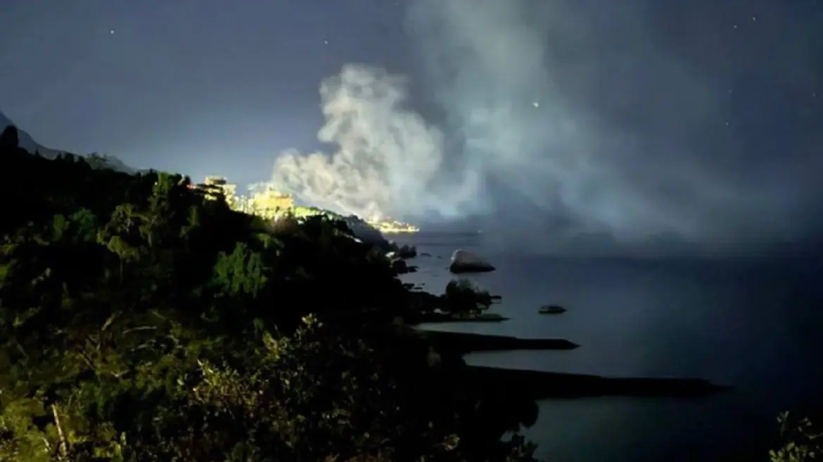 Взрыв в Крыму