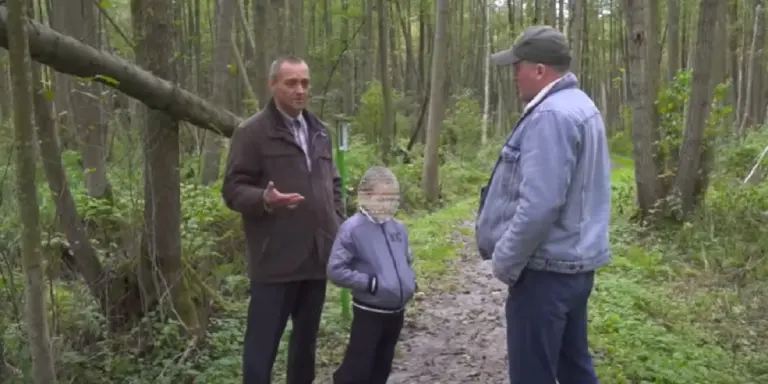 Александр Иванов в сюжете ОНТ, скриншот