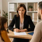 нотариус дает консультацию семье