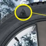 зимняя шина с маркировкой