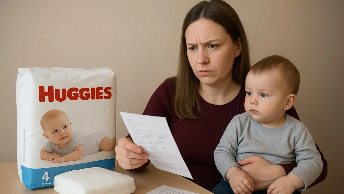 Многодетная мать боролась с бюрократией из-за подгузников Подгузники