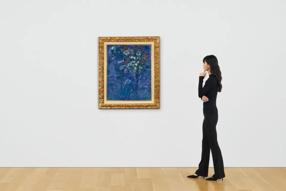 Шагал «Дерево в саду»