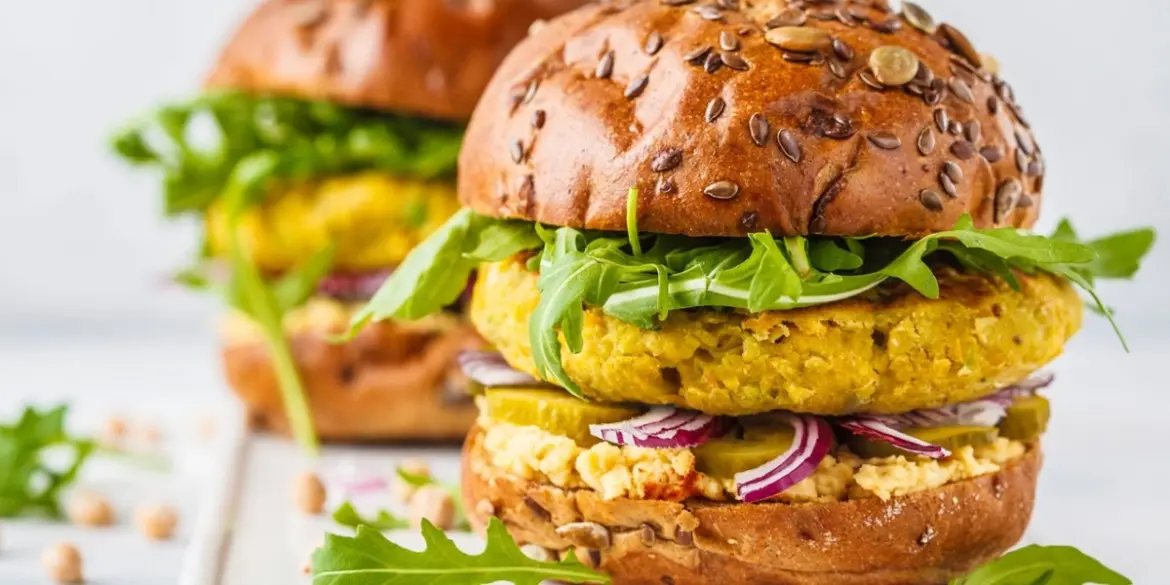 Веганский бургер