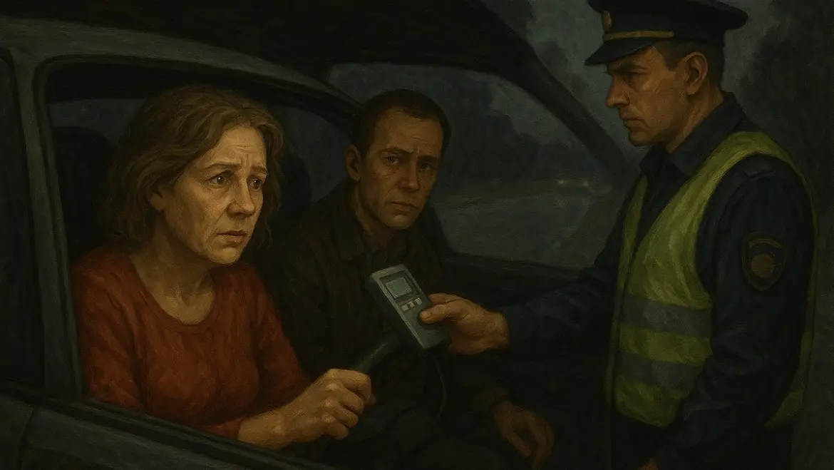 Женщина водитель