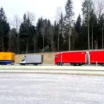 фуры едут в Литву