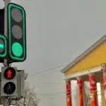 светофор с лед подсветкой