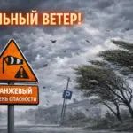 сильный ветер