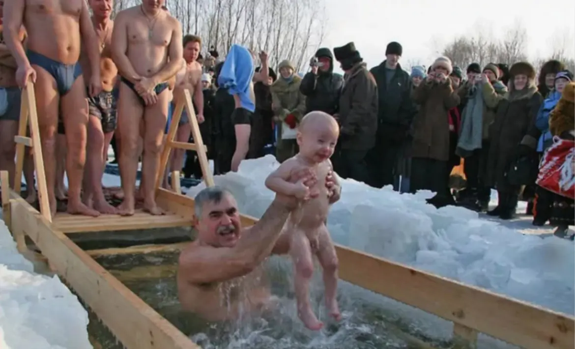 купание в проруби