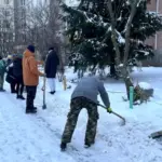 уборка снега