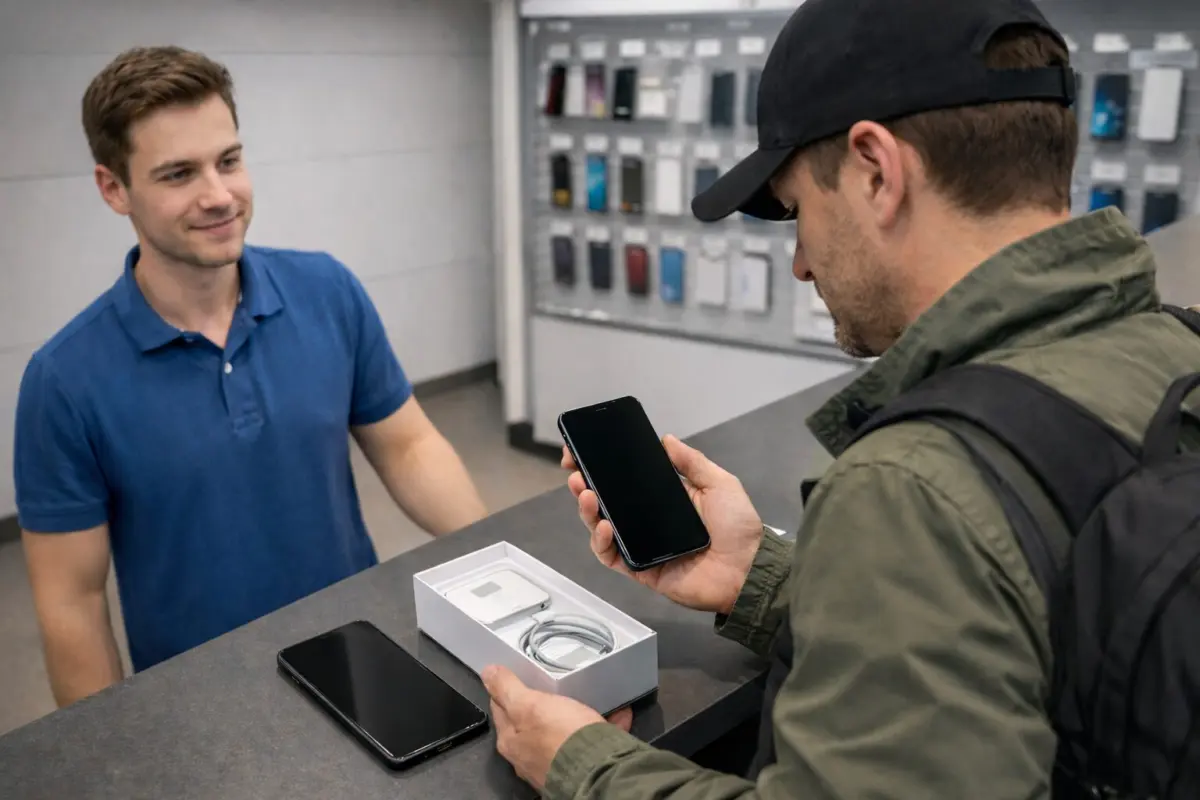 купил телефон