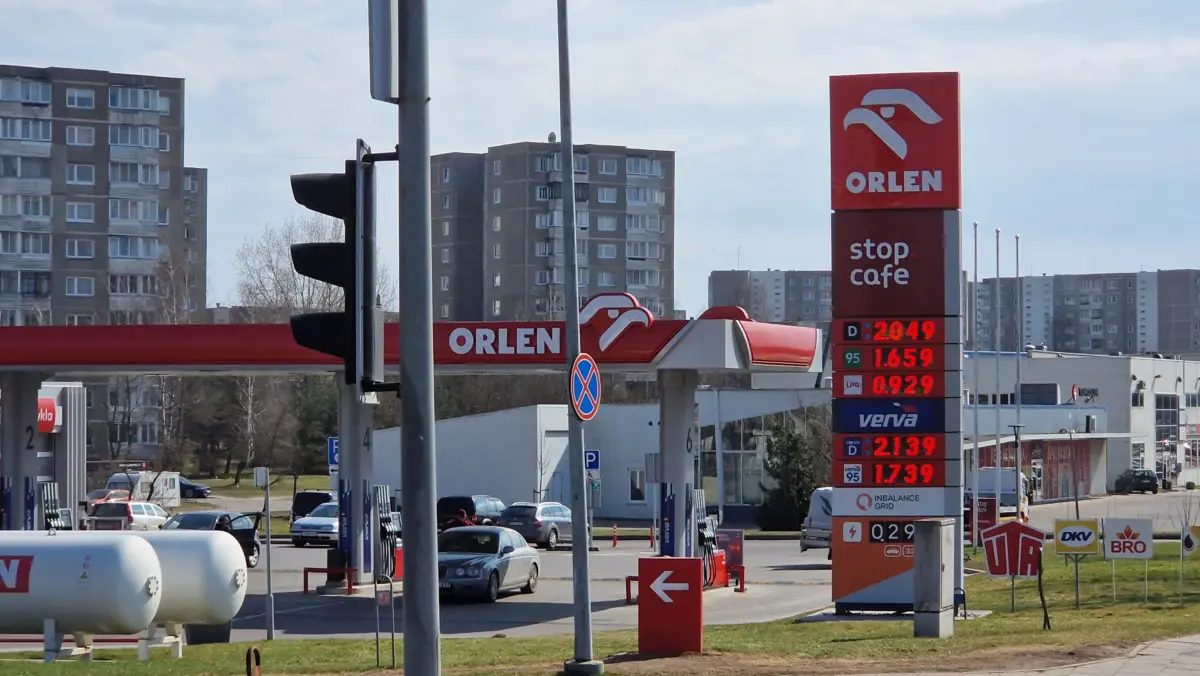 цены на топливо в Литве на АЗС Orlen – стоимость бензина и дизеля