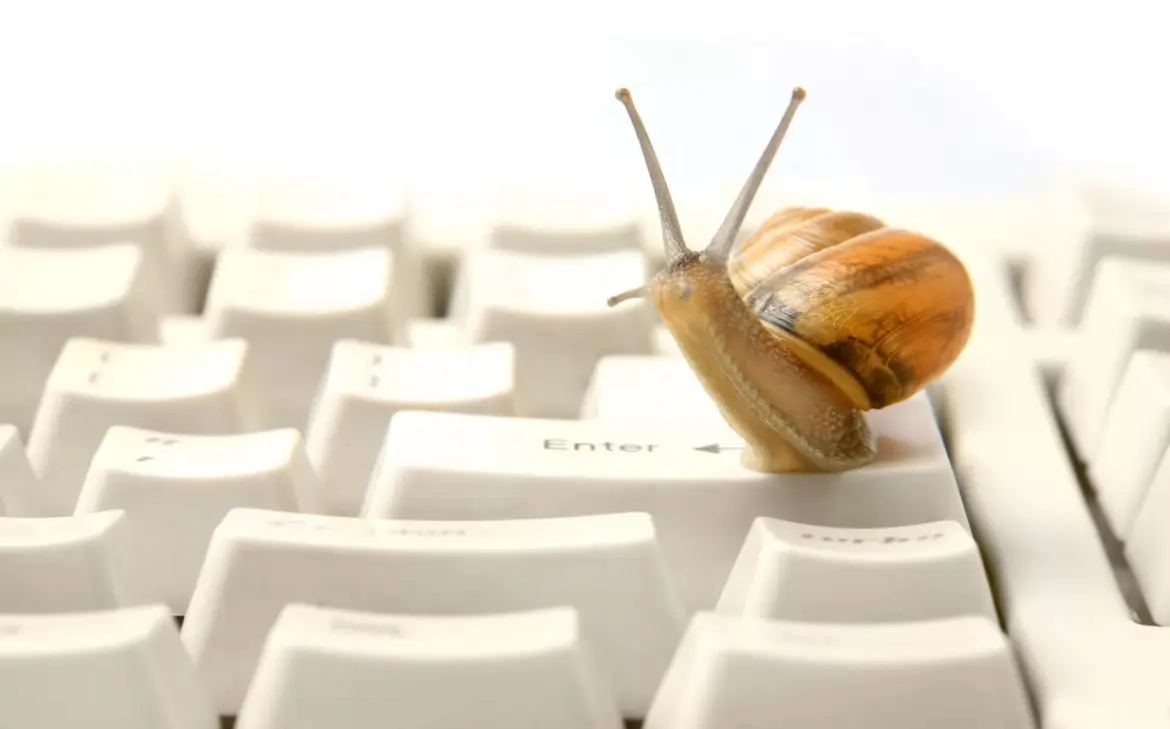 медленный интернет