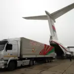 Гуманитарная помощь из Беларуси.
