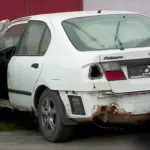 брошенная машина
