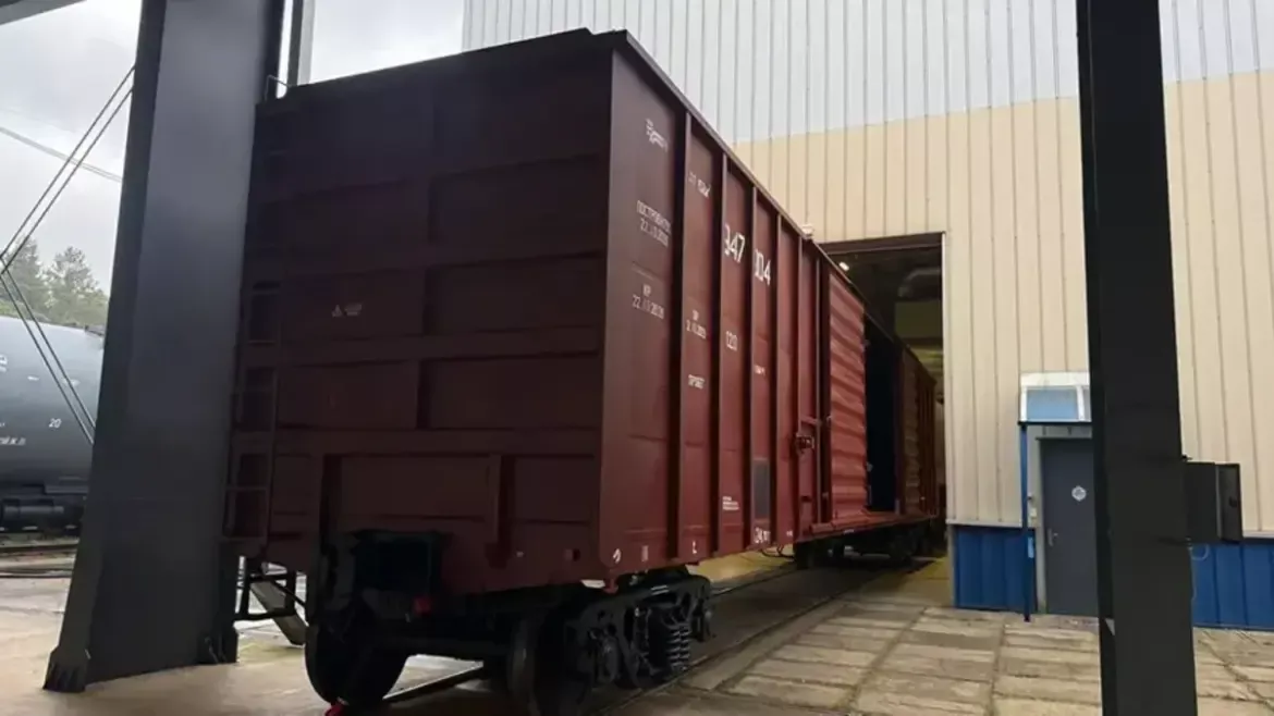 Белорусская железная дорога получила новые крытые вагоны