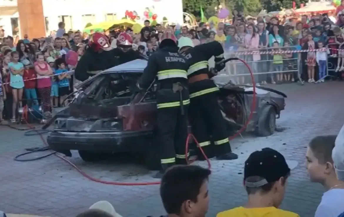 День пожарных в Ивацевичах