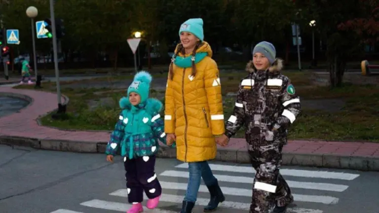 фликеры на детях