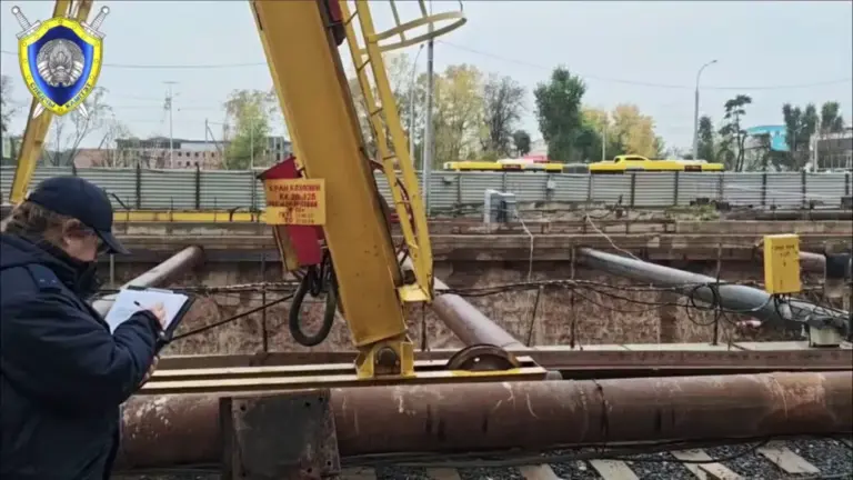 Следователи проверяют стройку метро в Минске