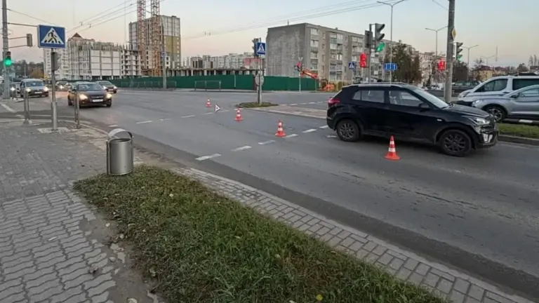 В Гродно проверяют ДТП с Hyundai на переходе